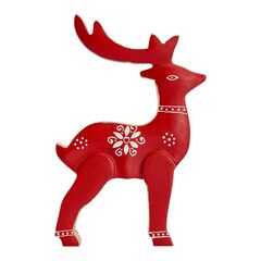 Декор новогодний Reindeer Rudolph из коллекции New Year Essential, 20 см, Tkano