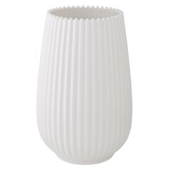 Ваза белого цвета из коллекции Edge, 20 см, Tkano