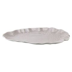 Блюдо сервировочное Clams серого цвета из коллекции Sea treasures, Tkano
