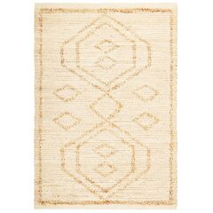 Ковер из джута и переработанного хлопка Kolkata из коллекции Ethnic, 200х300см, Tkano