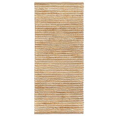 Ковер из джута и шерсти Delhi из коллекции Ethnic, 70x160см, Tkano