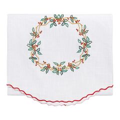 Дорожка на стол Festive wreath из коллекции New Year Essential, 45х150 см, Tkano
