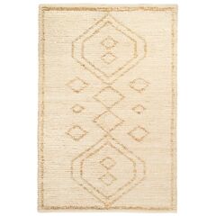 Ковер из джута и переработанного хлопка Kolkata из коллекции Ethnic, 160х230см, Tkano