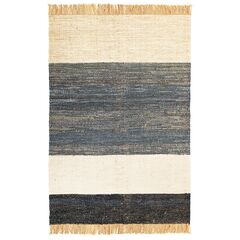 Ковер из джута, денима и шерсти Hyderabad из коллекции Ethnic, 200х300см, Tkano