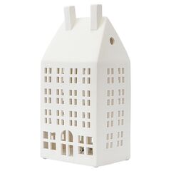 Домик из фарфора с подсветкой Aarhus из коллекции New Year Essential, 26,6 см, Tkano