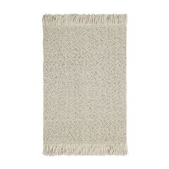 Ковер из переработанного пластика бежевого цвета из коллекции Ethnic, 60х90 см, Tkano