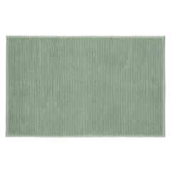 Коврик для ванной фактурный цвета шалфея из коллекции Essential, 50х80 см, Tkano