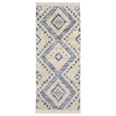 Ковер из хлопка Nagpur из коллекции Ethnic, 70x160 см, Tkano