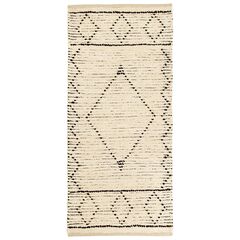 Ковер из переработанного хлопка Dispur из коллекции Ethnic, 70x160см, Tkano