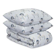 Комплект постельного белья 'Полевые цветы' из премиального сатина из коллекции Russian North, 200х220 см, Tkano