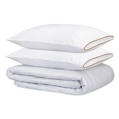 Комплект постельного белья из сатина из коллекции Meditation, caramel, 200х220 см, Tkano