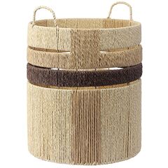 Корзина плетеная Bongo Chocolate из коллекции Ethnic, размер S, Tkano