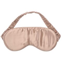 Маска для сна из натурального шелка цвета пыльной розы из коллекции Essential, Tkano