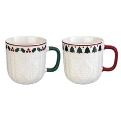 Набор из двух кружек Warm Celebration из коллекции New Year Essential, 400 мл, Tkano