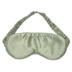 Маска для сна из натурального шелка мятного цвета из коллекции Essential, Tkano