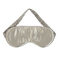 Маска для сна из натурального шелка светло-серого цвета из коллекции Essential, Tkano