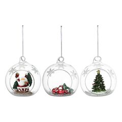 Набор ёлочных украшений Bubble Dream из коллекции New Year Essential, 3 шт., Tkano