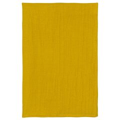Набор из двух кухонных жаккардовых полотенец горчичного цвета из коллекции Essential, Tkano