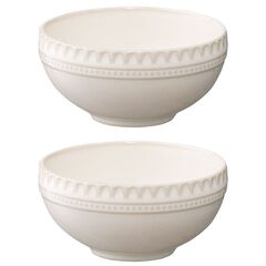 Набор из двух пиал белого цвета из коллекции Kitchen Spirit, 200 мл, Tkano