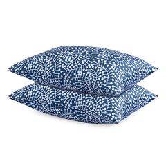 Набор из двух наволочек темно-синего цвета с принтом Спелая смородина из коллекции Scandinavian touch, 50х70 см, Tkano