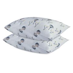 Набор наволочек 'Полевые цветы' из премиального сатина из коллекции Russian North, 50х70 см, Tkano