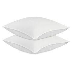 Набор наволочек из плотного сатина белого цвета из коллекции Essential, 70х70 см, Tkano