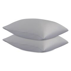 Набор наволочек из премиального сатина серого цвета из коллекции Essential, 50х70 см, Tkano