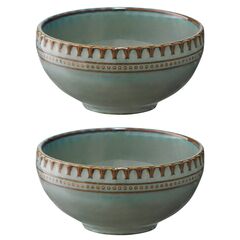 Набор из двух пиал темно-серого цвета из коллекции Kitchen Spirit, 200 мл, Tkano