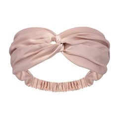 Повязка для волос из натурального шелка цвета пыльной розы из коллекции Essential, Tkano