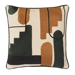 Подушка декоративная Ancient murals из коллекции Ethnic, 45х45 см, Tkano