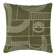 Подушка декоративная Cave maze из коллекции Ethnic, 45х45 см, Tkano