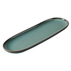 Овальное блюдо темно-серого цвета из коллекции Kitchen Spirit, Tkano