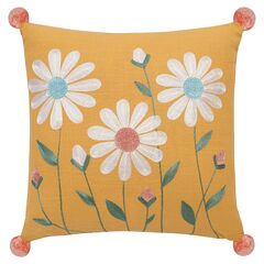 Подушка декоративная Spring daisies из коллекции Easter Essential, 45х45 см, Tkano