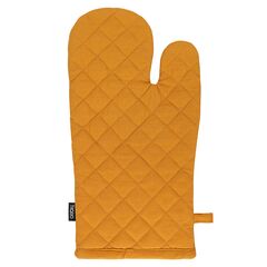 Прихватка-варежка из хлопка цвета карри из коллекции Essential, 33х17,5 см, Tkano