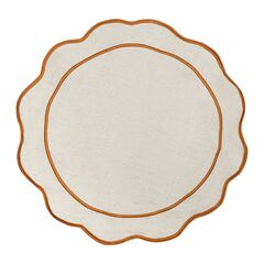 Салфетка под приборы Anemone из коллекции Trendy Ruffles, 40 см, карри, Tkano