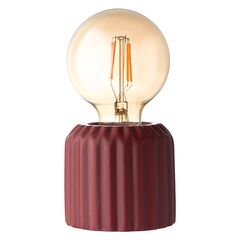 Светильник декоративный бордового цвета из коллекции Edge, Tkano