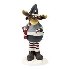 Свеча декоративная Festive Moose из коллекции New Year Essential, 12 см, Tkano