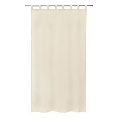 Штора из хлопка и льна кремового цвета из коллекции Essential, 150х290 см, Tkano