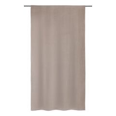 Штора из хлопкового бархата серого цвета из коллекции Essential, 150х290 см, Tkano