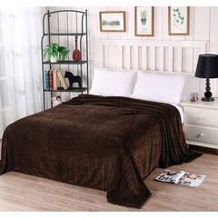 Покрывало Орфей, цвет шоколад , размер 220х240, Sofi de Marko