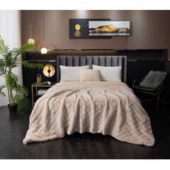 Покрывало Бернард, цвет кремовый, размер 160х220, Sofi de Marko