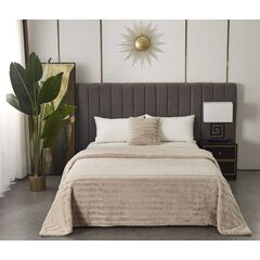 Покрывало Анабель, цвет бежевый, размер 220х240, Sofi de Marko