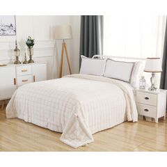 Покрывало Мадлен, цвет белый, размер 160х220, Sofi de Marko