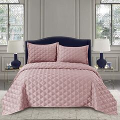 Покрывало Шармель, цвет пепельная роза, размер 230х250, Sofi de Marko