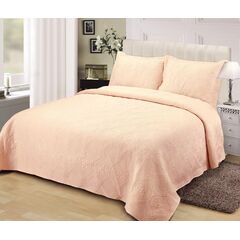 Покрывало Скарлет, цвет персиковый, размер 240х260, Sofi de Marko