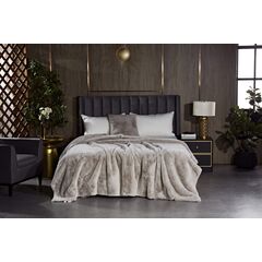 Покрывало Ричард, цвет серый, размер 210х230, Sofi de Marko