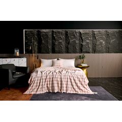 Покрывало Эрнесто, цвет пудра, размер 160х220, Sofi de Marko