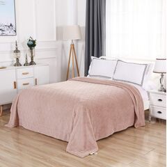 Покрывало Элайза, цвет чайная роза, размер 220х240, Sofi de Marko