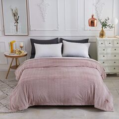 Покрывало Флоренс, цвет пепельная роза, размер 220х240, Sofi de Marko