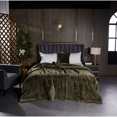 Покрывало Ричард, цвет кофе, размер 210х230, Sofi de Marko